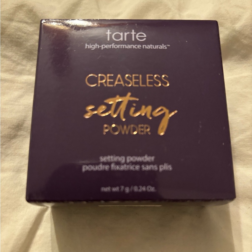 Tarte Creaseless Translucent Setting Powder